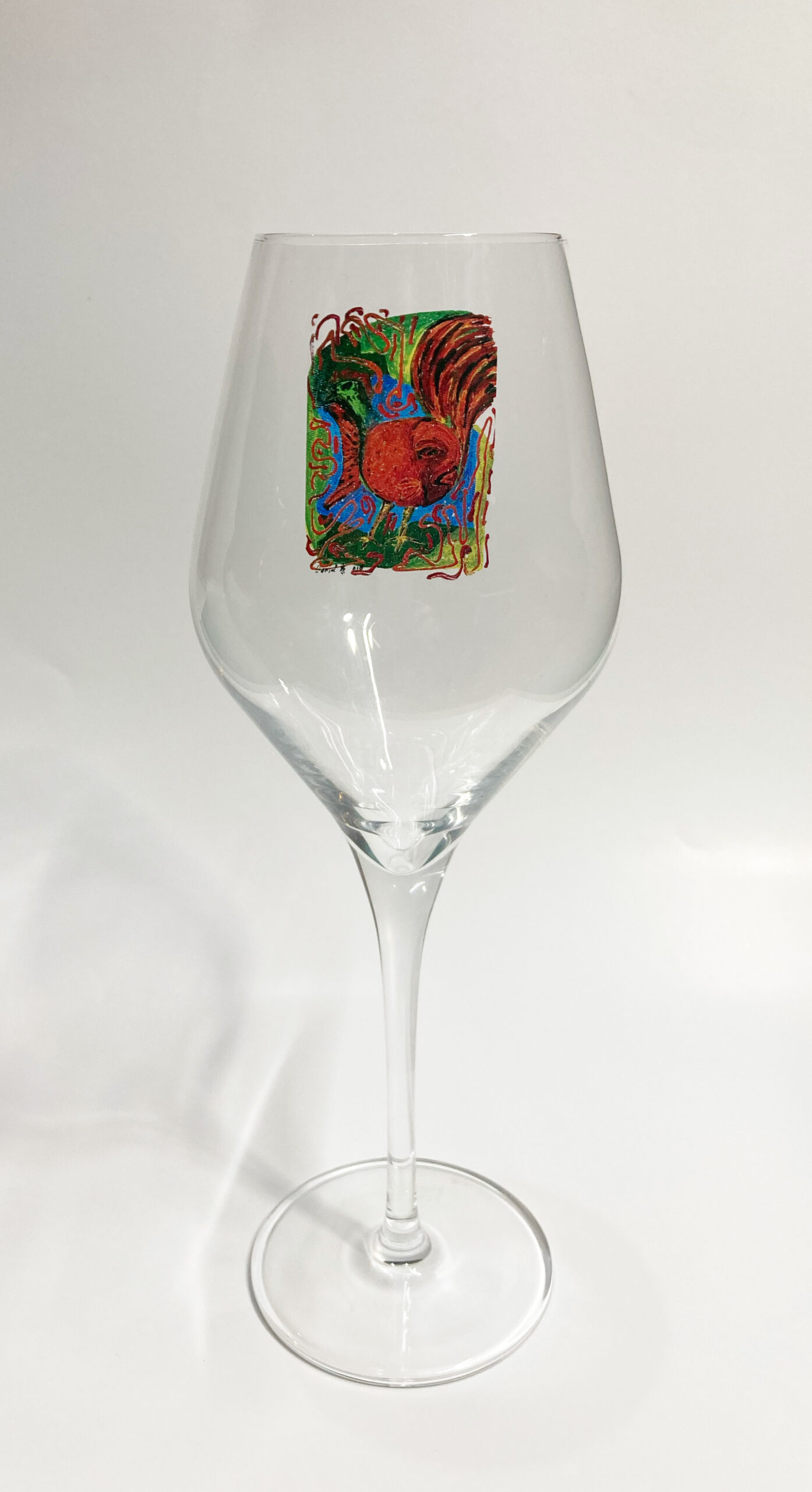 ZWIESEL（ツヴィーゼル）社 クリスタルガラス グラス ワイングラス x Daniel Liau Wee Sengの絵画