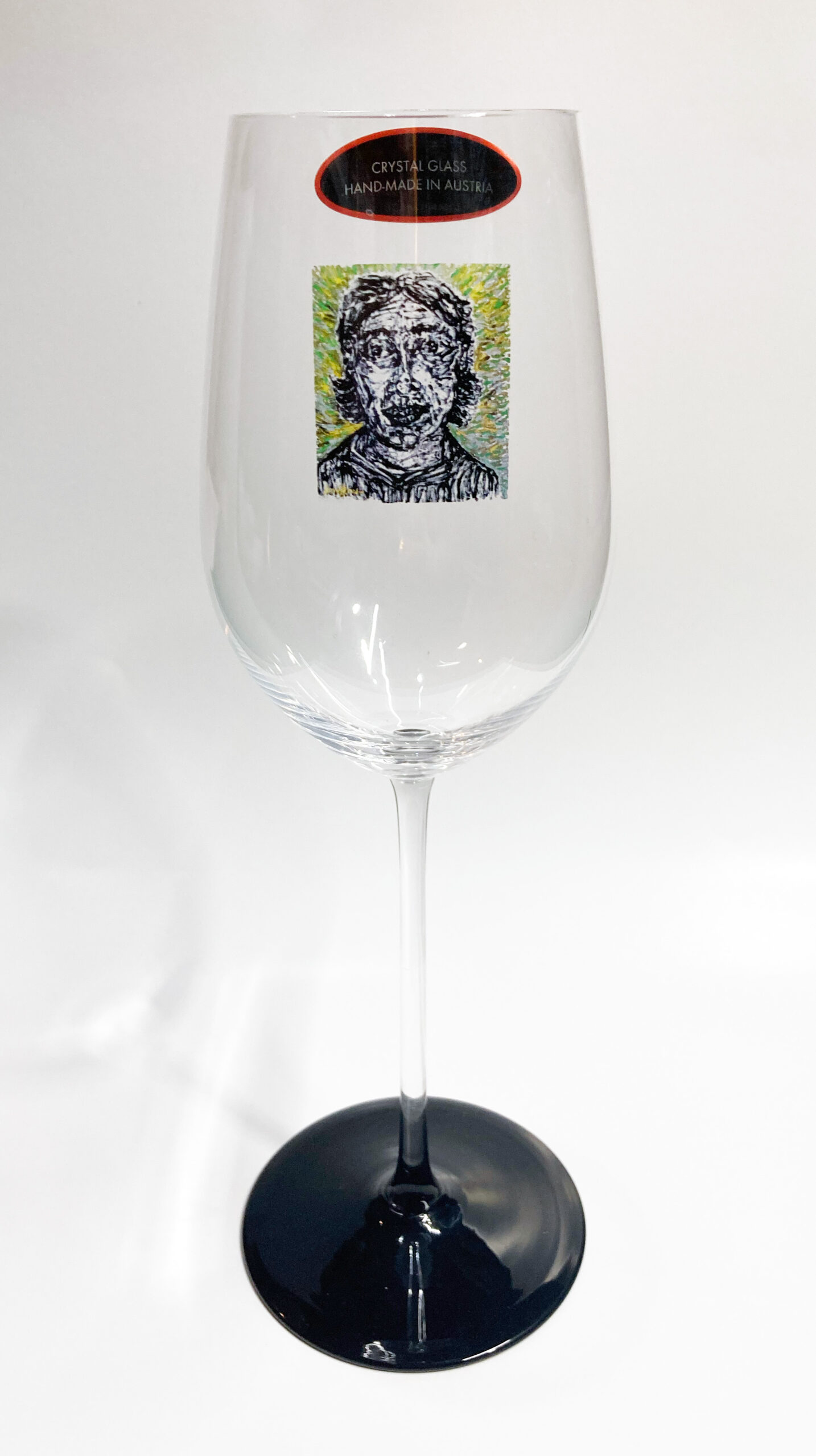 RIEDEL（リーデル）社 ハンドメイド（手作り）クリスタルガラス グラス ワイングラス x Daniel Liau Wee Sengの絵画