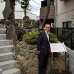 東京都大田区 馬込にある「磨墨塚」に設置したフォトセラム(PictCeram)です。