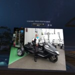 スマホVRの視野画像です。眼前に広がります。