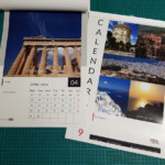 ギリシャカレンダーの写真です。