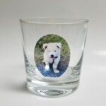 "愛犬ダンプちゃん"のオリジナルグラスです。