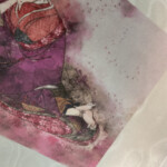 絹本繋ぎ合わせ 2箇所 拡大1