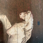 胡粉紙へのLaxerop印刷写真 拡大 協力:美術作家 小林功於 Isao Kobayashi